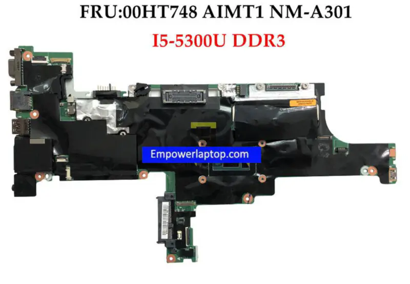 FRU:00HT748 Para Lenovo T450s Portátil Placa Base AIMT1 NM-A301 I5-5300U DDR3