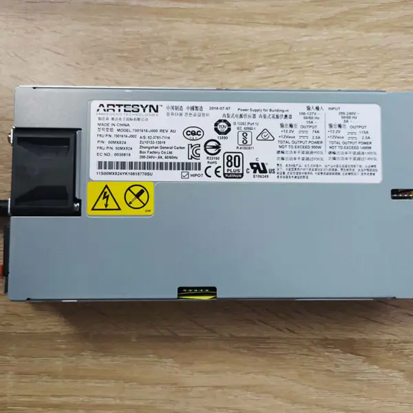 1400w 7001616-j000 7001616-j002 00mx824 Fuente de alimentación