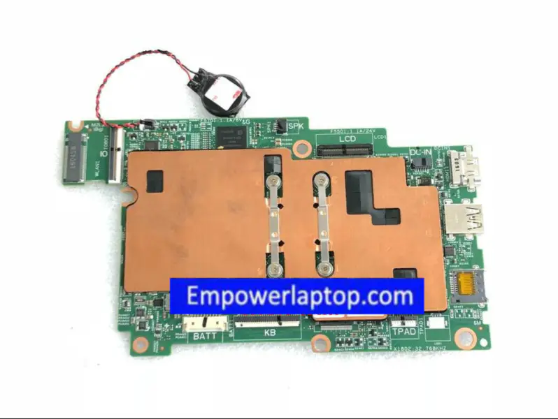 Dell CN-09TWCD 9TWCD Inspiron 11 3168 Portátil Placa Base CPU N3060 con 2GB Momery 32GB
