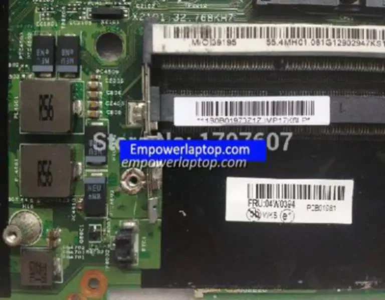 Lenovo 04W0394 ThinkPad Edge E420 48.4MH03.021 Placa base