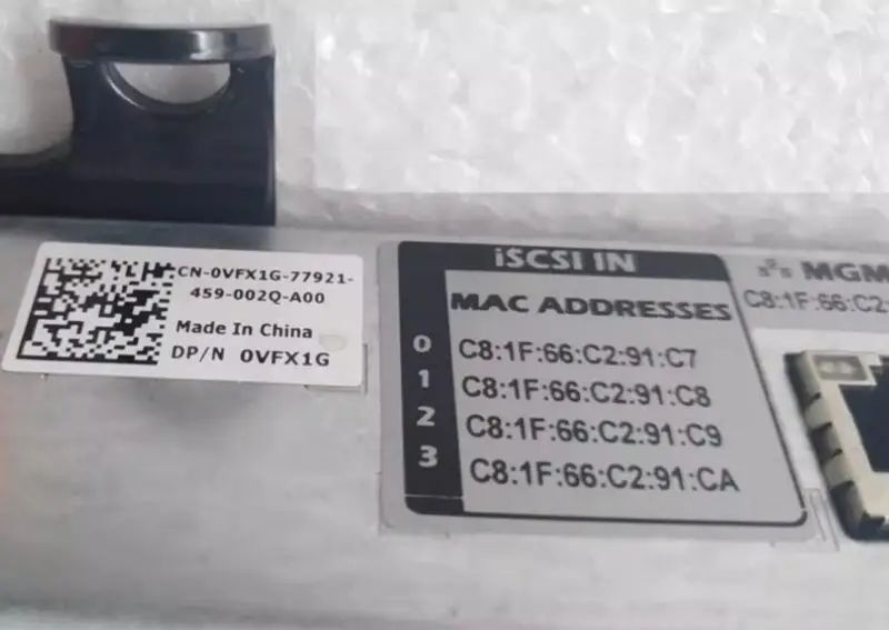 Controlador DELL MD3200i 0VFX1G