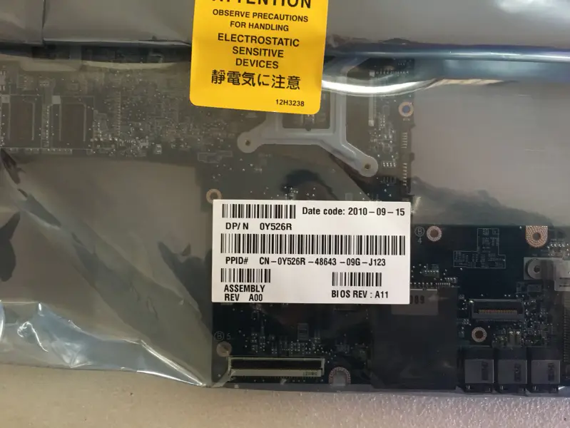 Dell Studio XPS 1340 0Y526R CN-0Y526R Y526R Placa base DDR3 GT210M