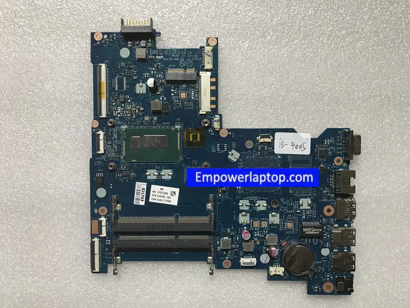 HP 816435-001 816435-501 816435-601 LA-C701P I3-4005U Placa base