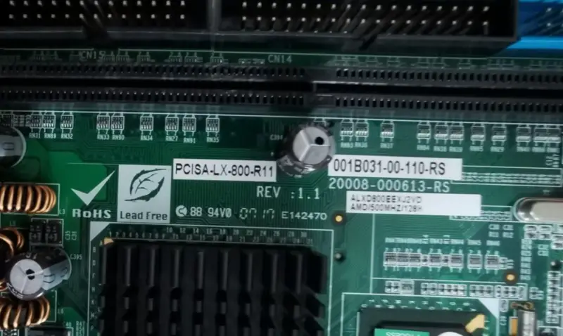 Placa base IEI PCISA-LX-800-R11