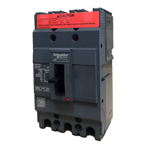 Schneider Interruptor automático de caja moldeada tripolar Easypact EZC100B 3P40A
