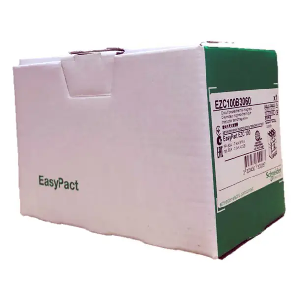 Disyuntor tripolar de caja moldeada Easypact EZC100B 3P60A