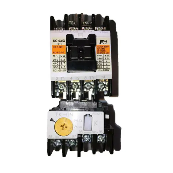 Arrancador Magnético Eléctrico FUJI SW-03 220V 0.15~0.24 A de alta calidad