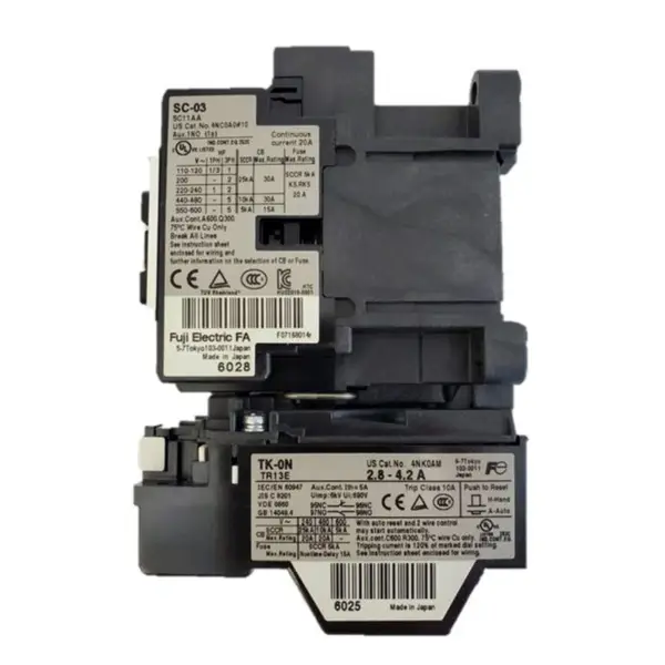 Arrancador Eléctrico Magnético FUJI SW-03 220V 4~6 A de alta calidad