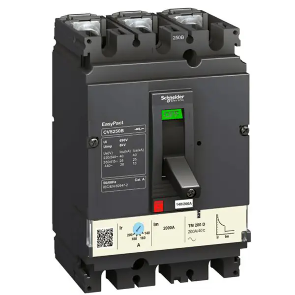 disyuntor schneider EasyPact CVS250B LV525302