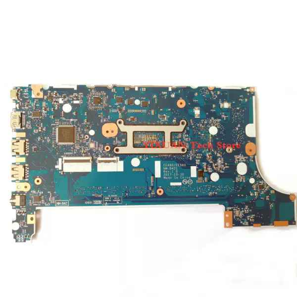 01LW199 Lenovo Thinkpad E480 E580 placa base portátil EE480 EE580 NM-B421placa base i7-8550U RX550 2G