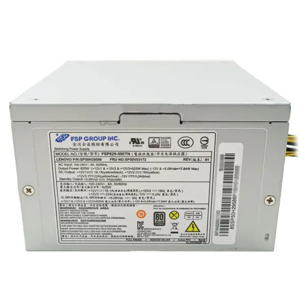 Fuente de alimentación para Lenovo FSP625-50ETN
