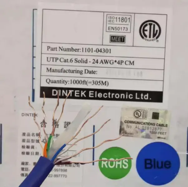 DINTEK 1101-04301 Cable de comunicación