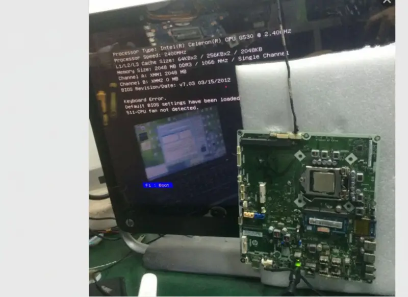 HP 647046-001 TouchSmart 420 7320 Omni 220 IPISB-NK Placa base