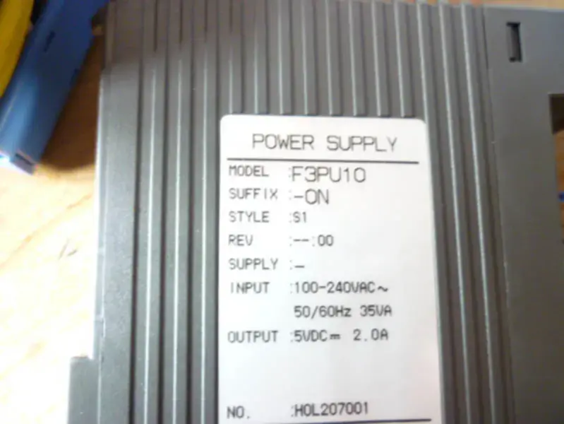 PLC Yokogawa F3PU10-0N