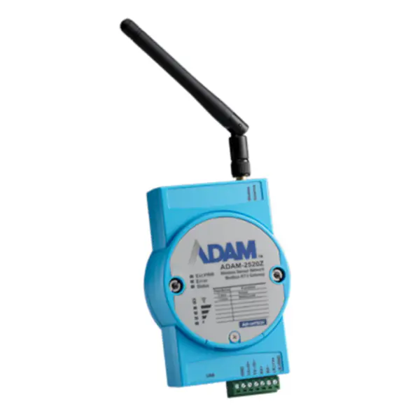 Pasarela Modbus RTU inalámbrica Advantech ADAM-2520Z-AE