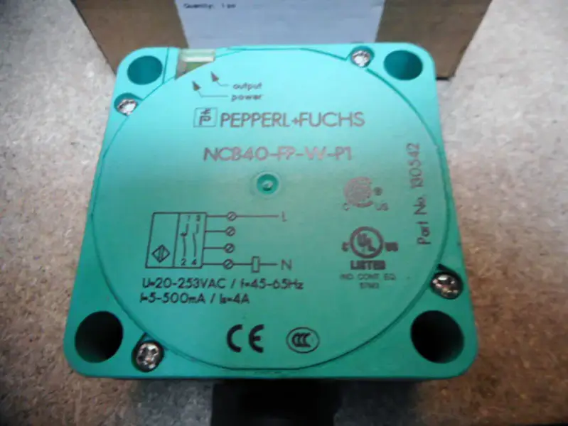 PEPPERL y FUCHS NCB40-FP-W-P1