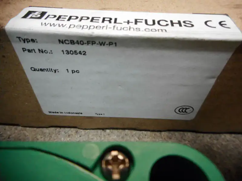 PEPPERL y FUCHS NCB40-FP-W-P1