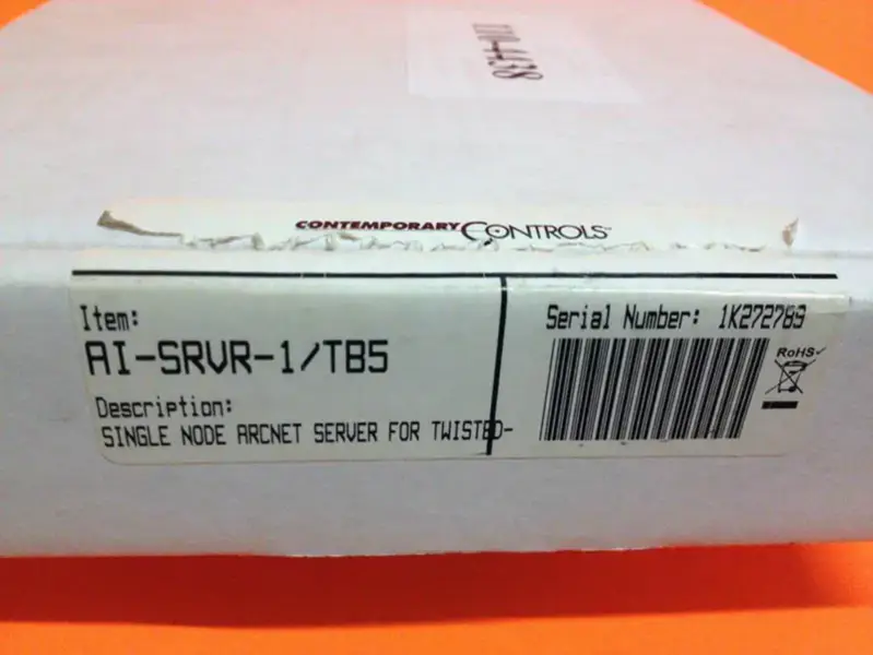 CONTROLES CONTEMPORÁNEOS AI-SRVR-1/TB5