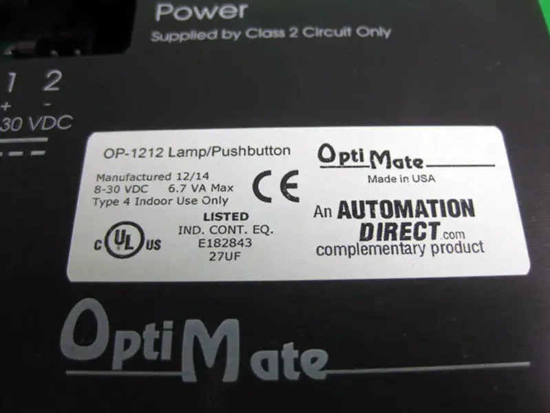 Automatización directa OP-1212
