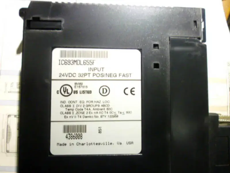 PLC GE Fanuc serie 90-30 IC693MDL655F