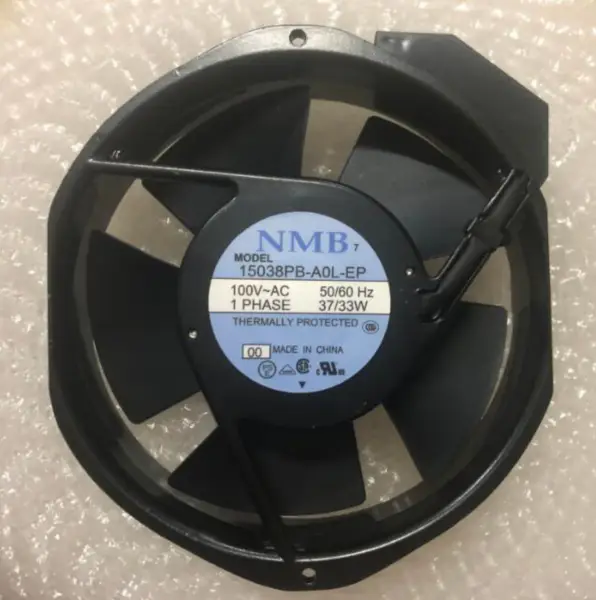 NMB 15038PB-A0L-EP 15038PB-A0L-EP-00 Ventilador metálico 100V CA 1FASE 37/33W