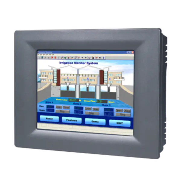 5.7 HMI Pantalla táctil QVGA TFT LED LCD TI Cortex-A8 Touch Ordenador de Panel Industrial