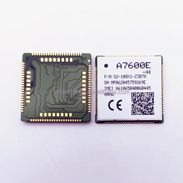 A7600E Cat-NB Módulo de comunicación inalámbrica compatible con LTE Cat 1 Módulo LTE-TDD/LTE-FDD/GSM/GP 4g Cat 4 A7600E-H