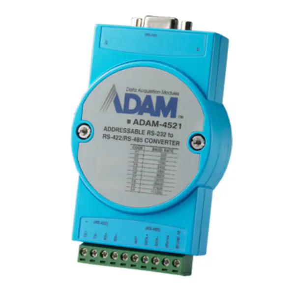Advantech ADAM-4521-AE Convertidor direccionable aislado de RS-422/485 a RS-232