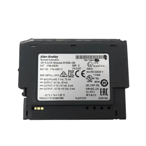 Módulo PLC Allen bradley 1734-OE2V