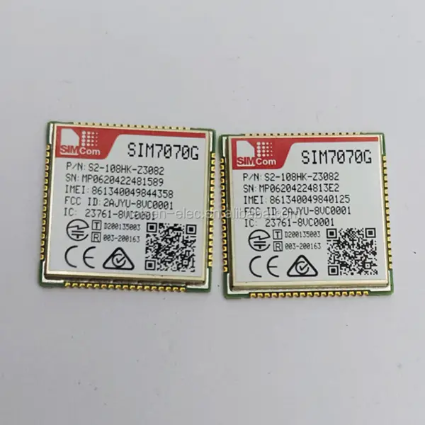 SIMCOM LPWA GPRS Módulo SIM7070 SIM7070G Aplicaciones M2Msoporta modos de comunicación inalámbrica