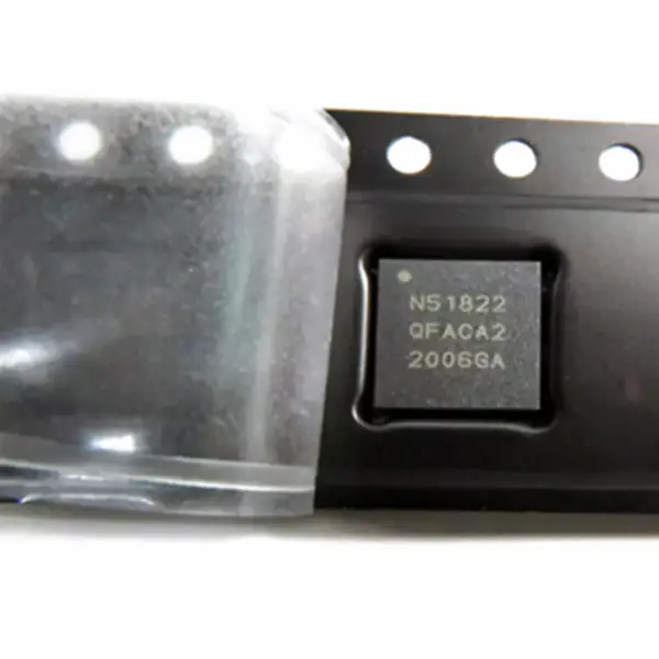 SoC RF multiprotocolo BLE inalámbrico QFN48 NRF51822 Chip transceptor inalámbrico BLE4.0 N51822 nRF51822-QFAC