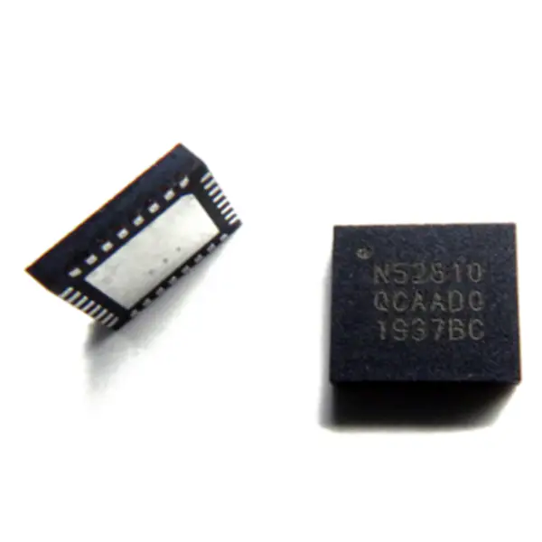 chip RF BLE5.0 de baja potencia NRF52810-QCAA-T NRF52810-QCAA-R NRF52810-QCAA-R7 IC RF TXRX+MCU BT 32WFQFN