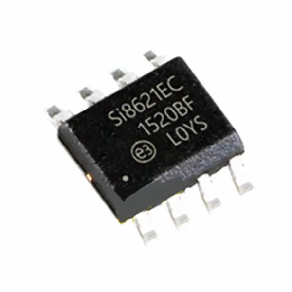 Aislador digital chip IC SI8621EC-B-IS SI8621EC-B-ISR DGTL ISO 3750VRMS 2CH GP 8SOIC