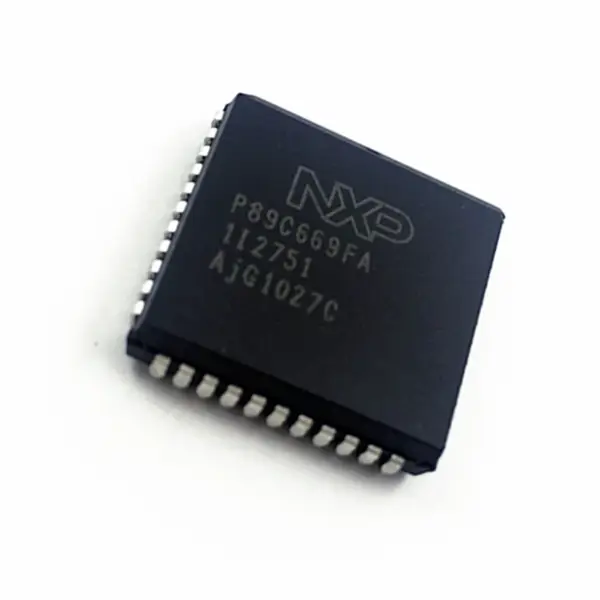 microcontrolador embebido IC Chip P89C669FA P89C669FA-S IC MCU 8BIT 96KB FLASH 44PLCC