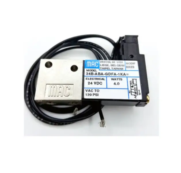 Electroválvula MAC 34B-L00-GEMC-1KA