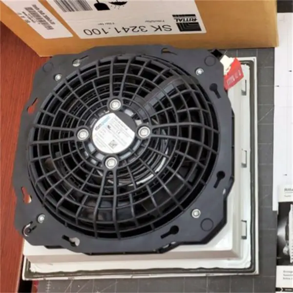 Ebmpapst SK.3241.100 255*255*107mm 230VAC 0.26/0.24A 50/60HZ 46W 230m3/h IP54 Filter fan