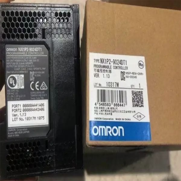 Módulo Omron Controlador lógico Omron NX1P2-9024DT1 NX1P2-1040DT NX1P2-1040DT1 NX1P29024DT1NX1P21040DTNX1P21040DT1