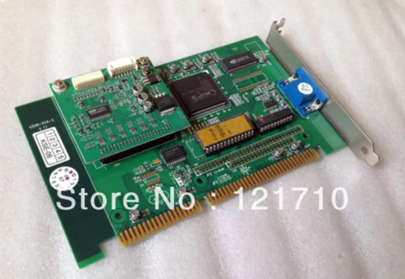 THS-2005 Tarjetas de pantalla LCD con interfaz ISA Placa base industrial KSON-VGA-2 V 1.1