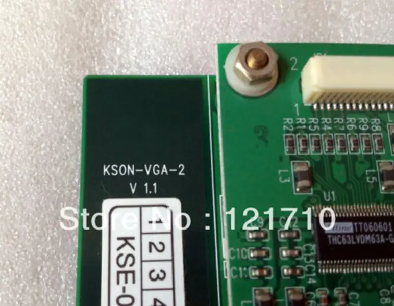THS-2005 Tarjetas de pantalla LCD con interfaz ISA Placa base industrial KSON-VGA-2 V 1.1