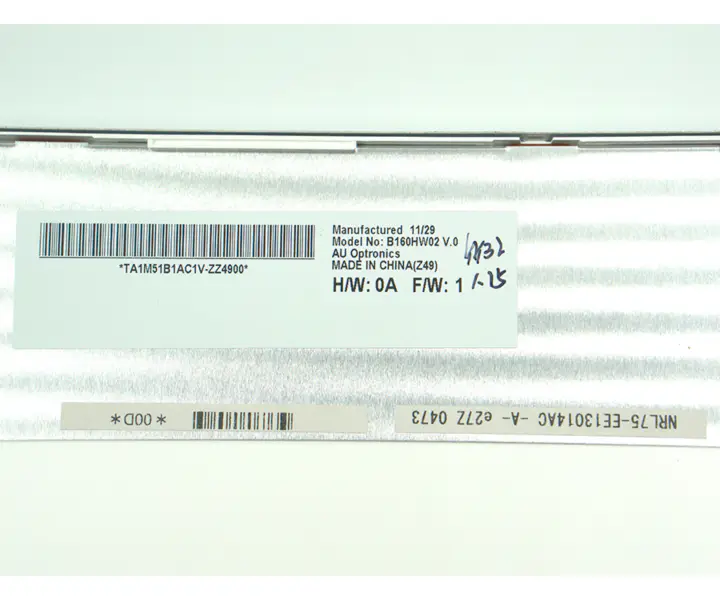 Sony B160HW02 V.0 Panel LCD Pantalla LCD