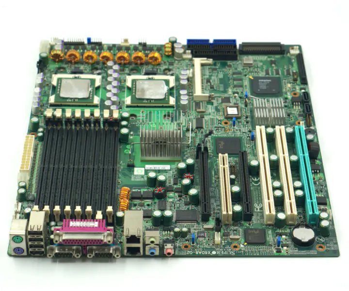 SUPER X6DA8-G2 REV 3.00 con zócalo dual xeon 604 e interfaz scsi 68 pin raid placa base industrial