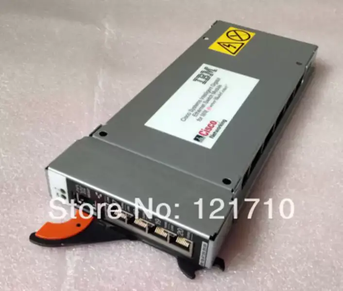 Módulo de conmutación IBM Gigabit Ethernet 13N2285 13N2286 OS-CIGESM-18TT-EBU para placa base industrial IBM HS20