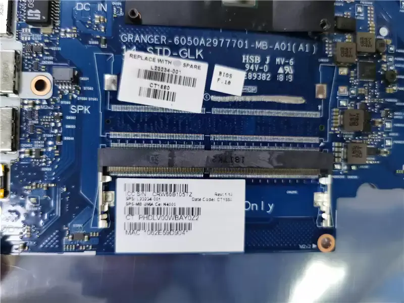 Placa base HP Probook 450 G2 784118-001 784118-501 ZPL40/ZPL50/ZPL70 LA-B181P