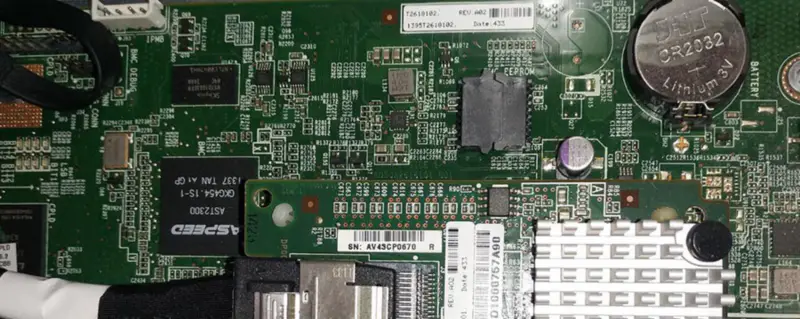 Inventec K802-1G Placa base de servidor 1395T2618102 E5-2650V2