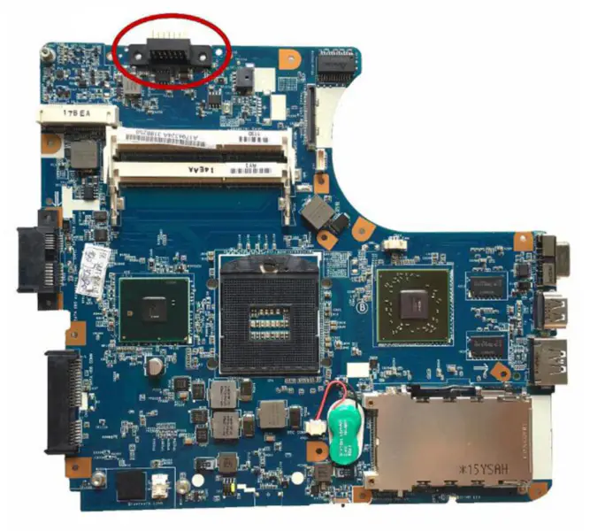 Placa base SONY VPCEA serie MBX-224 A1794324A M961 HM55 HD5650 1GB DDR3