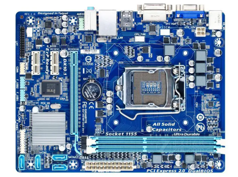 Placa base Gagibyte GA-H61M-DS2 DVI