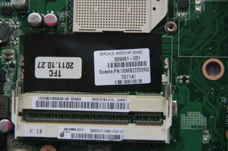 Placa base HP 509451-001 DV6 DV6-1000 M92 512MB