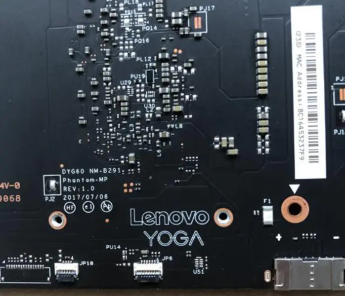 Lenovo YOGA 920-13IKB FRU:5B20Q09639 I7-8550U 16G RAM Placa Base