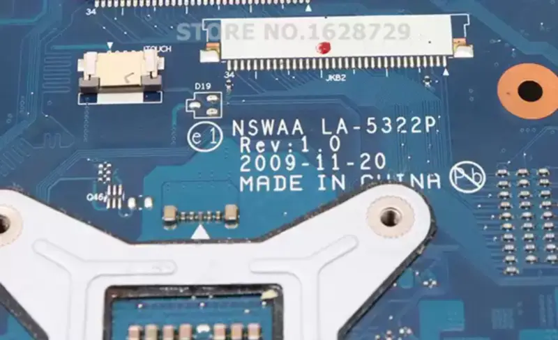 Toshiba Satellite L500 L505 15.6'' K000092530 NSWAA LA-5322P HM55 HD4650 GPU DDR3 Placa base para portátil