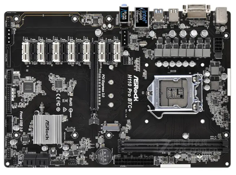 Placa base Asrock H110 Pro BTC+ LGA1151 DDR4